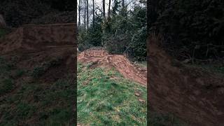 Rebuilt the first two jumps on the big line - Albion bike park #shorts