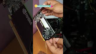 Nvidia T400 Installation|How to Install Graphics card in PC|Install GPU|ग्राफिक कार्ड कैसे लगायें