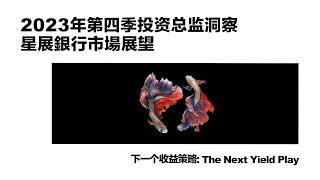 2023年第四季投资总监洞察 – 把握下一个收益领域 (普通话)
