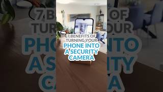 Phone As a Security Camera 📲 #homesafety #homesecurity #app