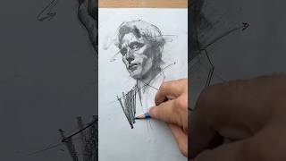 100 days of drawing Day 020, MADS MIKKELSEN!!! #fullyhuman #drawholic #speeddraw