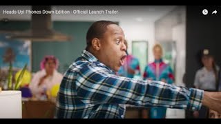 DeMarr Wright in a Heads Up! Phones Down Edition Commercial