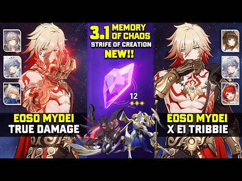 E0S0 MYDEI DESTROYS BOTH SIDES OF MOC 12 v3.1 | Honkai Star Rail.