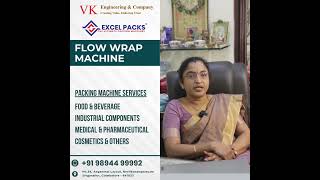 Company intro I Flow Warp Machine I Packaging machine I Packing  I V K Engineering I Excel packs