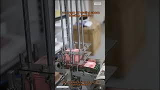 Ice cream lid sealing spoon labeling machine #labelingmachinemanufacturer #icecreamlovers #hengyunda