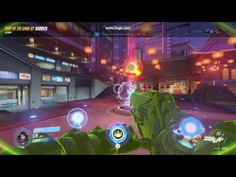 Overwatch Zarya's big gun