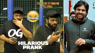 #TheyCallHimOG Song Leak | Thaman’s Hilarious Prank on Sujeeth