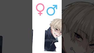 Jujutsu kaisen genderbends #jujutsukaisen #itadori #megumi #nobara #gojo #maki #inumaki
