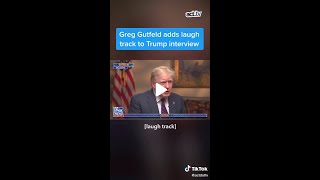 Fox News adds laugh track to Trump interview to make it 'comedy'?!?!
