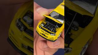 Ultra realistic 1/64 Nissan Skyline R34 - TimeMicro Diecast #diecast #modelcar #car