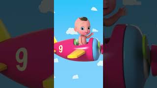10 Little Airplanes | #shorts | Part 01 | Kidsberry Nursery Rhymes & Baby Songs
