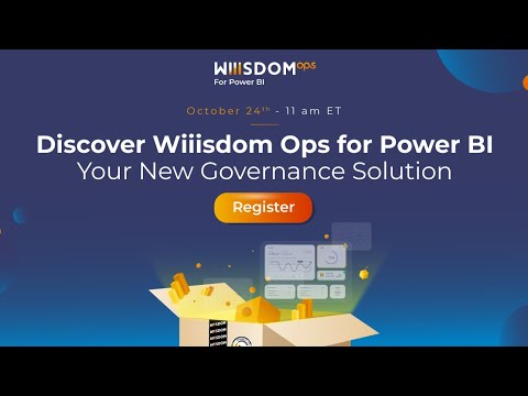 Discover Wiiisdom Ops for Power BI - Your New Governance Solution