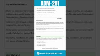 ADM-201 Exam Questions | Administration Essentials for New Admins Certification Exam