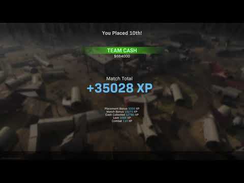Warzone bug - When it works and you get the XP You've earned