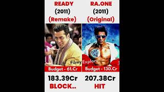 Ready VS Ra.One movie comparison box office collection #viral #trending #shorts #srk #ready #raone
