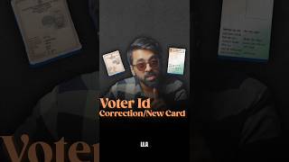 Voter ID Correction / New Card 🪪 #LLAShorts 874