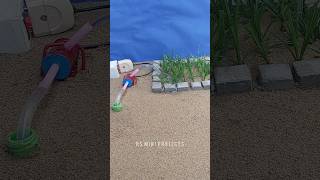 MINI PUMP PROJECT #miniproject #waterpump #grass