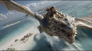 Midjourney Video: This Epic Dragon Flight Will Blow Your Mind! #4K #aimovie #suno