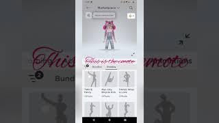 Roblox added a new emote #roblox #robloxfan #emote #robloxemote #freeemote