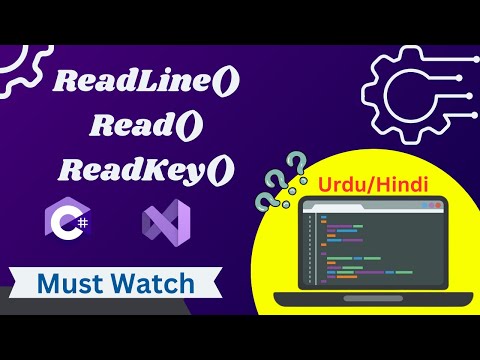 Understanding ReadLine(), Read(), and ReadKey() in C# | Take Input in C# | Beginner's Guide