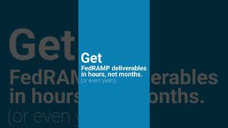 Get FedRAMP Deliverables In Hours, NOT Months #shorts #paramify #fedramp #oscal #infosec