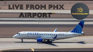 🔴 LIVE Plane Spotting | PHX Sky Harbor International Airport | 7/18/25