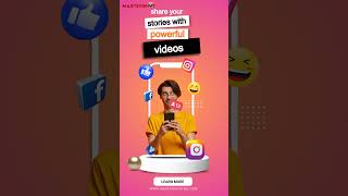 Share your stories with powerful videos