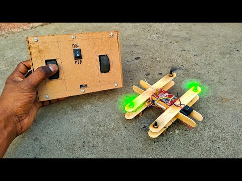 How To Make Drone Remote Controlled Drone - DIY | Veer Kumar