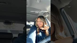 lil post holiday lululemon shift ! #lululemon #workwithme #workvlog #minivlog #diml #dailyvlog