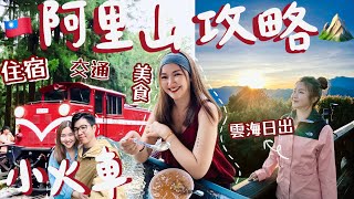 ◤🇹🇼台灣阿里山吃住交通全攻略◢ 兩日一夜行程✔️人生必坐阿里山小火車🚂第一次看日出🌅觀星✨神木美景步道🪵必吃地道餐廳🤤過百年歷史的奮起湖老街🛤️Suenn Wong #阿里山 #阿里山森林園區