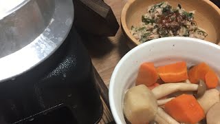 検証冷蔵庫空っぽ作戦！ 里芋の煮っころがし 超早送り