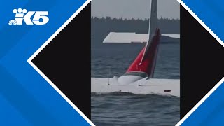 Small plane with 3 on board crash-lands near Mukilteo's Lighthouse Park