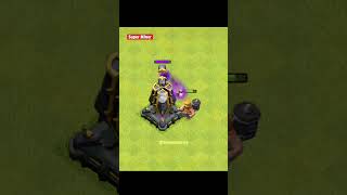 Th16 New Monolith vs All Super Troops! - COC | #clashofclans #cocshorts #shorts