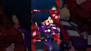 Brawl stars colette x edgar vs bibi x edgar 💜🖤💙🖤