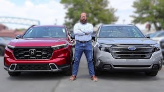 Subaru Just CRUSHED Honda! //2026 Honda CR-V Hybrid vs Subaru Forester Hybrid//