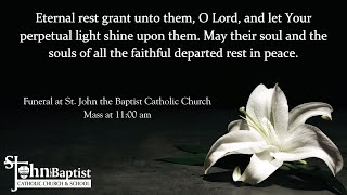 Mass of Christian Burial for Francis Raymond Belting ~ Wednesday, June 18, 2025 ~ 11:00 am CDT