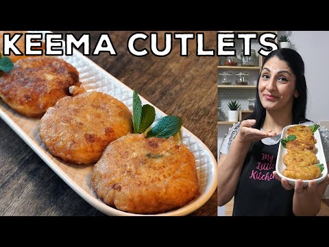 Aloo Keema Cutlet Recipe | Mince & Potato Tikki Recipe | Potato Cutlets