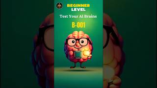 Beginner AI Riddle: Can YOU Define AI Learning? | Test Your AI Brains B-001