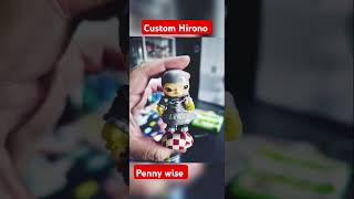 คัสต้อม Hirono X It Pennywise #arttoy #arttoythailand #hirono #custom #pennywise