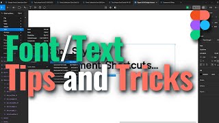 FONT TIPS & TRICKS IN FIGMA | TEXT TIPS & TRICKS IN FIGMA