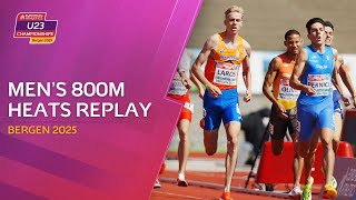 Top SIX break championship record in same heat?! 🤯🔥 Men’s 800m madness | Bergen 2025