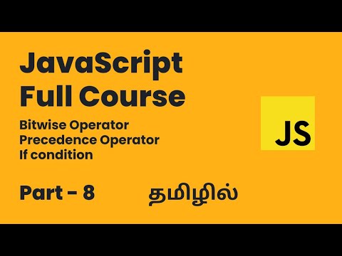 JavaScript tutorial for beginners in tamil | If Condition in JavaSript | Part 8