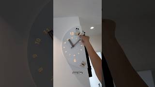 Luminous Corner Wall Clock 🥰 #clock #youtubeshorts #decoration #shorts #trending #foryou