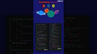Switching Planet In HTML | CSS | JS | Frontend Development