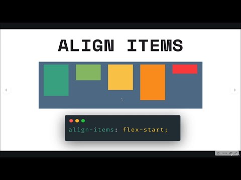 #36 Align Items | The Web Developer Bootcamp 2021 | Complete Web development | #webdeveloper #coding