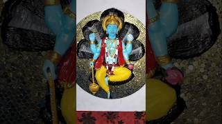 The final part 6, #art #lord #lordvishnu #clayart #sculpture #yt #reliefart #creative #creator