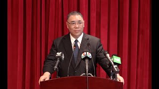 【新聞局】行政長官崔世安施政報告將持續推行民生長效機制