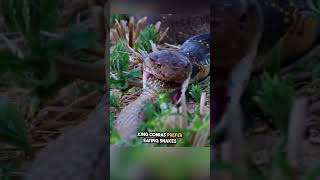 When King Cobra Hunts Its Own Kind!