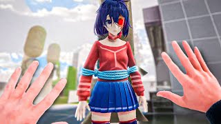 Miside em REALIDADE VIRTUAL mas eu prendi a MITA em um Míssil