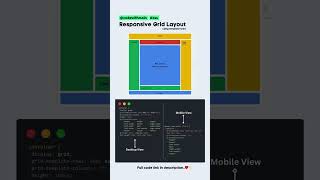 Responsive Grid Layouts Like a PRO in 2025! 🚀